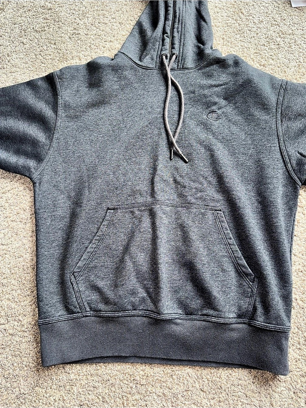 Champion - Fleece Hoodie - Medium, Dark Grey